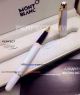 Perfect Replica Montblanc Gold Clip White And Black Meisterstuck Rollerball Pen (5)_th.jpg